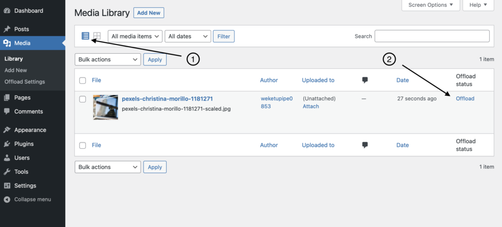 Cloudflare Images - Media Library